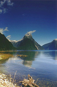 Mitre Peak in Milford Sound