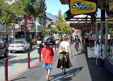 Queentown Mall in the Towns CBD