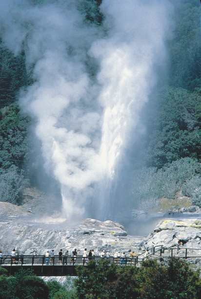 A Geyser in action