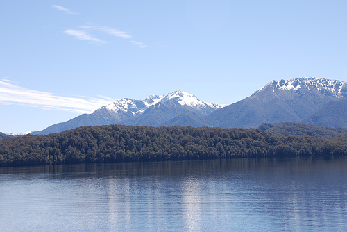 Te Anau Downs on the edge of Lake Te Anau