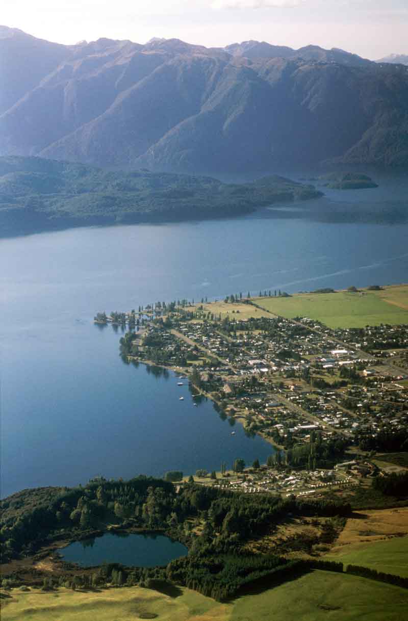 Te Anau Township and Lake Te Anau