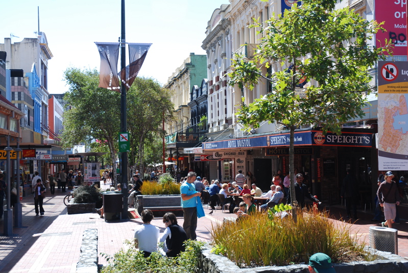 Cuba Mall  - Wellington Central City