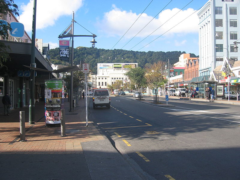 Courtney Place Wellington City Wellington is also known as'Wellywood'